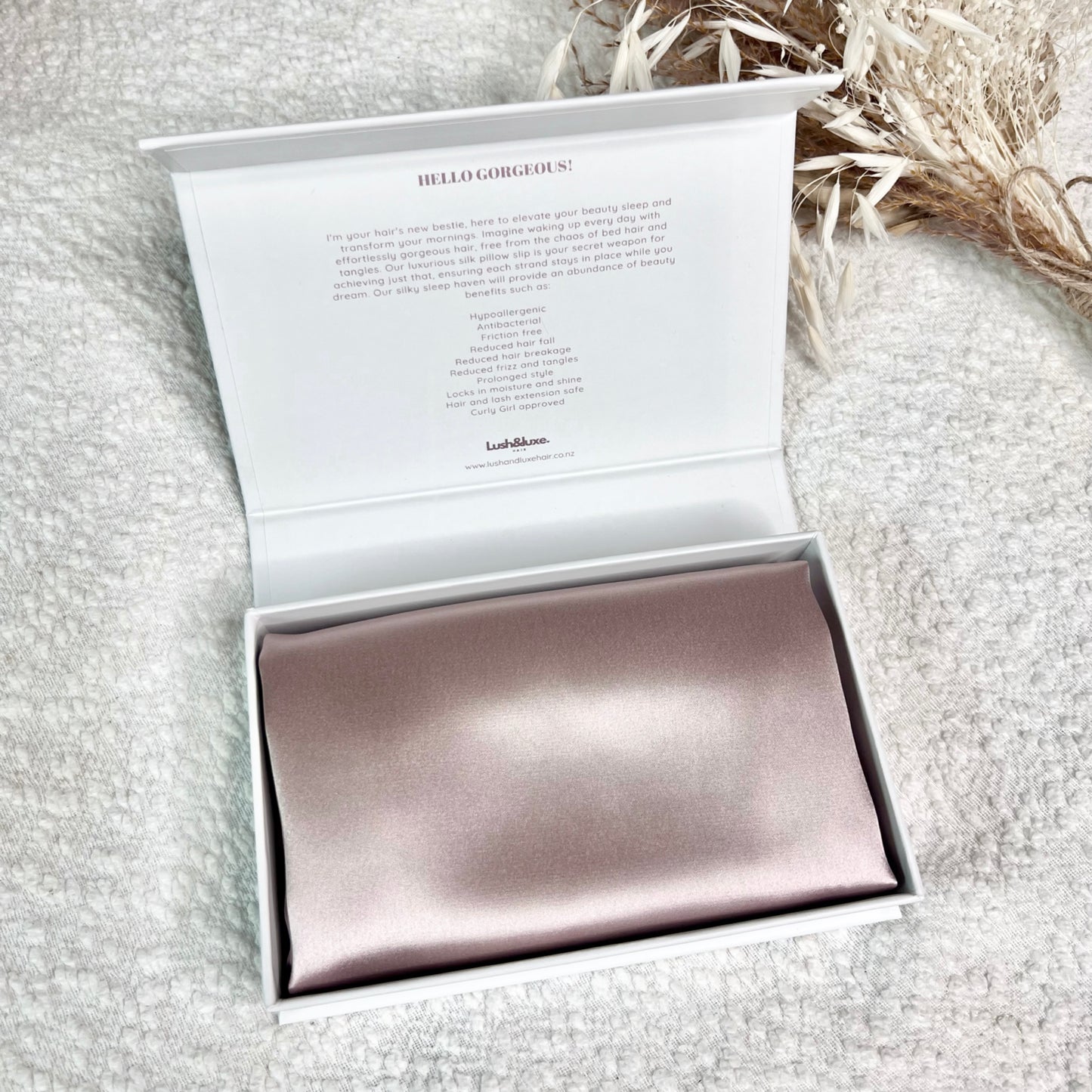 The Luxe 100% Mulberry Silk Pillow Slip