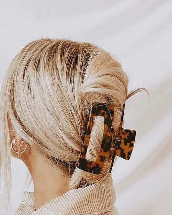 Luxe Grip Acetate Hair Claw